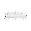 Blickman Windsor Scrub Sink (Triple Station) – Stainless Steel Construction – for Surgical Scrub Areas