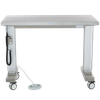 Blickman Liberty Medical Table – Lower Shelf and H-Brace – for Operating Room Use – Medical Grade Work Surface