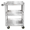 Blickman Light Duty Utility Cart – 28 1/4 in W x 35 3/4 in H x 16 1/8 in D – with Swivel Casters – Steel Build