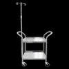 Blickman MR Heavy Duty Utility Cart – 41 3/4 in W x 40 in H x 19 1/4 in D – with Swivel Casters – Steel Build