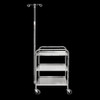 Blickman MR Medium Duty Utility Cart – 27 1/2 in W x 40 in H – with Swivel Casters – Easy-Access Shelves