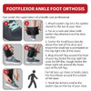 Core Products FootFlexor Ankle Foot Orthosis – 2 Configurations – Sizes X Small to Large – Sold as 1 kit