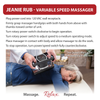 Core Products Jeanie Rub Variable Speed Massager – 2 Configurations – OEM Supply – OEM – Therapy Grade Supply