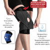 Core Products Performance Wrap Knee Support Brace – 2 Configurations – Sizes Large to One Size