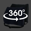 Core Products Sitback Rest Lumbar Support Cushion – 2 Configurations – OEM Supply – OEM – Therapy Grade Supply