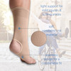 Core Products Swede-O Elastic Ankle Support Sleeve – 4 Configurations – Sizes Small to X Large