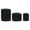 Core Products Black Neoprene Core Wraps, Compression Therapy Wrap – 2 Configurations – 2.5" x 18"