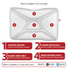 Core Products Tri-Core Cervical Support Pillow – 5 Configurations – Sizes Medium to Petite