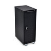 Luxor Secure Mobile 12-Device Laptop and Chromebook Charging Cart, Black Locking Design with AC Outlets
