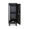 Luxor Secure Mobile 16-Device Chromebook and Tablet Charging Cart 12.125x20.25x34 in Rolling Casters