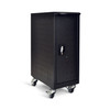 Luxor Secure Mobile 16-Device Chromebook and Tablet Charging Cart 12.125x20.25x34 in Rolling Casters
