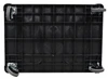 Luxor 26" x 46" Heavy Duty Utility Tub Cart - Two Shelves with Outrigger Utility Cart Bins