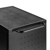Luxor Secure Mobile 24-Device Laptop and Chromebook Charging Cart, Black Locking Design with AC Outlets