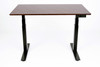 Luxor Mobile Electric Programmable Height Adjustable Standing Desk, 47.25" W x 29.5" D x 25.25" - 53.6" H,
