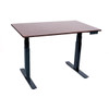Luxor Mobile Electric Programmable Height Adjustable Standing Desk, 47.25" W x 29.5" D x 25.25" - 53.6" H,