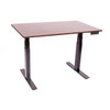 Luxor Mobile Electric Programmable Height Adjustable Standing Desk, 59" W x 29.5" D x 25.25" - 53.6" H,