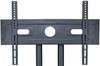 Luxor Adjustable-Height Rolling TV Stand, 32.75" W x 28.75" D x 46.5"-62.5" H, Black 32.75x28.75x46.5 in