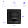 Luxor CellGuard Cell Phone Storage Cabinet for 32 devices Powder-Coated Steel Build Locking Design