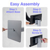 Luxor KwikBoost Standard Floor Stand Charging Stations for 8 devices Designed for Daily Facility Use