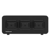 Luxor 3-Bay Battery Charger - KwikBoost EdgePower Designed for Daily Facility Use Commercial Grade Build
