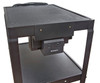 Luxor KwikBoost EdgePower Metal AV Cart Attachment Bracket Steel Build Designed for Daily Facility Use