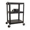 Luxor KwikBoost EdgePower Metal AV Cart Attachment Bracket Steel Build Designed for Daily Facility Use