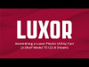 Luxor ENDURA XL 34" Three-Shelf Utility Cart, 32" x 24" 32x24x38.25 in with 3 Shelves Foam Plastic Build