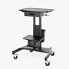 Luxor Mobile Battery-Powered Workstation 110 lbs. Capacity Steel Build Locking Design with Locking Security