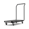 Luxor Secure Mobile Dolly Charging Locker System Handle, Black Designed for Daily Facility Use