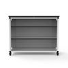 Luxor Modular Classroom Bookshelf / Teacher Storage Cabinet 18.25x18.25x29 in Powder-Coated Steel Build