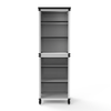 Luxor Modular Classroom Bookshelf / Teacher Storage Cabinet 18.25x18.25x29 in Powder-Coated Steel Build