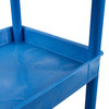 Luxor ENDURA 34" Three-Shelf Utility Cart, 24" x 18" 24x18x39.25 in with 3 Shelves Foam Plastic Build