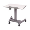 Luxor Mobile Height Adjustable Student Standing Desk With Cup and Pencil Holder, 27.5" W x 19.5" D x 29" -