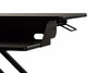 Luxor Pneumatic Height Adjustable 2-Tier Standing Desk Converter 35 lbs Capacity Commercial Grade Build