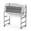 Luxor Open Mobile Prewired USB-C Charging Cart for 16 devices 55 lbs Capacity Powder-coated steel Build