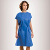 Graham Medical Nonwoven Exam Gowns - Premium Disposable Gowns with Sewn Shoulders, Ties and Snap Sleeves