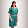 Graham Medical Nonwoven Exam Gowns - Premium Disposable Gowns with Sewn Shoulders, Ties and Snap Sleeves
