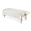 Earthlite DURA-LUXE Luxury Flannel Flat Sheet - Brushed Cotton Flannel Flat Sheet for Massage Tables
