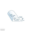 Earthlite Neck Bolster - Foam Neck Support Bolster That Relieves Muscle Strain During Treatments
