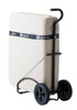 Earthlite Traveler Table Cart - Folding Massage Table Transport Cart with Large Precision-Bearing Wheels