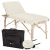 Earthlite Avalon XD Portable Massage Table Package - Tilt Top Package with Face Cradle and Carry Case