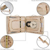 Earthlite Avalon XD Portable Massage Table Package - Tilt Top Package with Face Cradle and Carry Case
