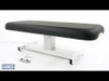 Earthlite Everest Pedestal Electric Lift Table - Single-Pedestal Spa Lift Table in Five Top Styles