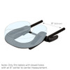 Earthlite FacePillow with Deluxe Adjustable Platform - Headrest and Cushion Set in Ten Upholstery Colors