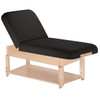 Earthlite Sedona Stationary Spa and Massage Table - Hard Maple Stationary Table with Cabinet or Shelf Base