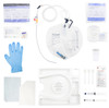 HR Healthcare TruAdvance 100% Silicone Foley Catheter Tray Kits - Pre-Connected Drainage and Urine Meter Trays