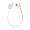 HR Healthcare TruCath 100% Silicone Foley Catheters - 2-Way and 3-Way Catheters, 10 and 30 ml Balloons