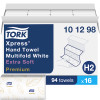Tork Xpress Soft Multifold Hand Towel, 4 panel - 16 Packs per Case, 94 Sheets per Pack, Premium Quality
