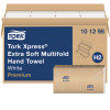 Tork Xpress Soft Multifold Hand Towel, 4 panel - 16 Packs per Case, 94 Sheets per Pack, Premium Quality