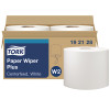 Tork Paper Wiper Plus White W2 - 2 Boxes per Case, 300 Sheets per Box, Wipers combi roll system